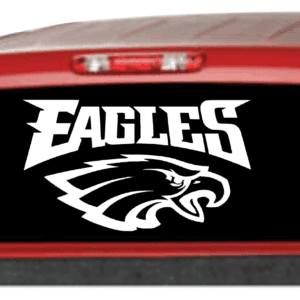 Large Eagles car decal