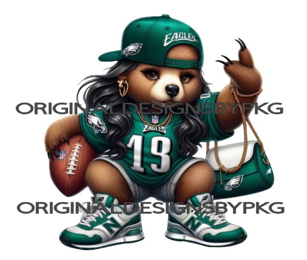 Eagles Hip Hop Girl Bear