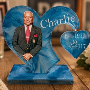 Forever in My Heart Swinging Heart Keepsake